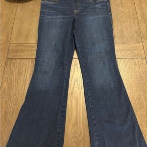 SPANX Dark Blue Flare Women's Jeans